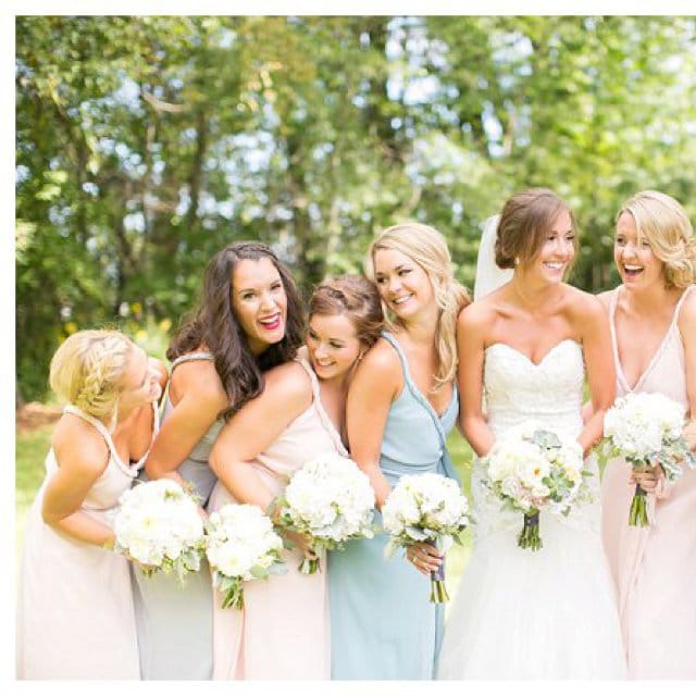 Pretty Pastel Bridesmaid Dresses for Spring | Wisconsin Bride