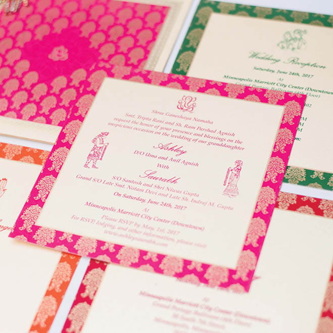 Wedding Details at Minneapolis Marriott City Center