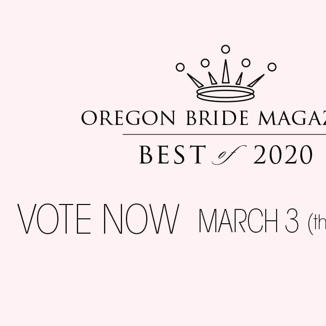 Oregon Bride Magazine Best of 2020