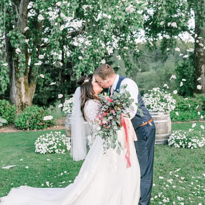 Danielle and David wed at Beacon Hill Winery