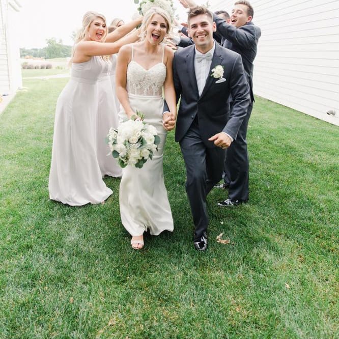 Emilie and Quinten wed at Royal Golf Club