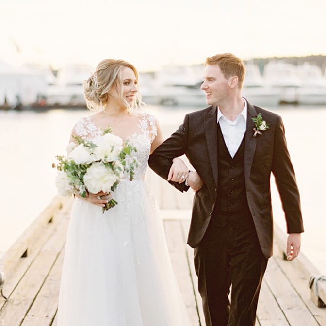 Kelly and Ryan, photo by Blue Rose Photography