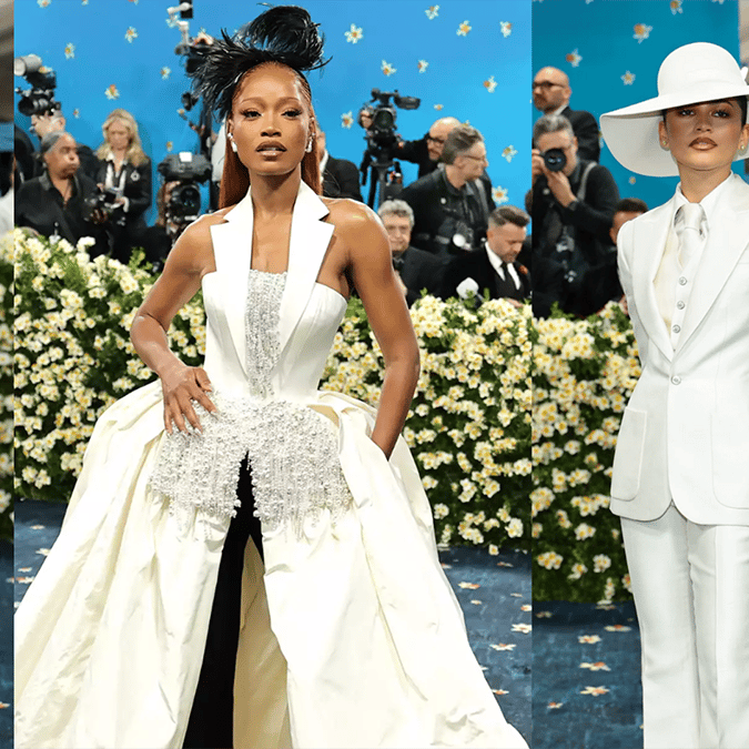 Lewis Hamilton, Keke Palmer and Zendaya showcase tailored elegance at the 2025 Met Gala celebrating "Superfine: Tailoring Black Style."
