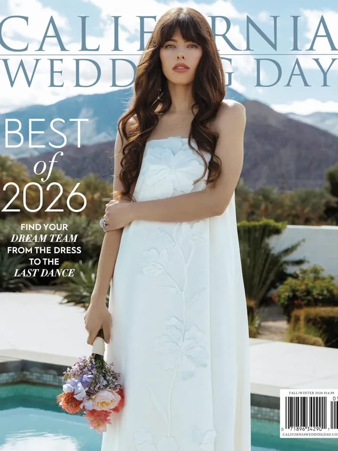 California Wedding Day magazine Fall/Winter 2026 Best of