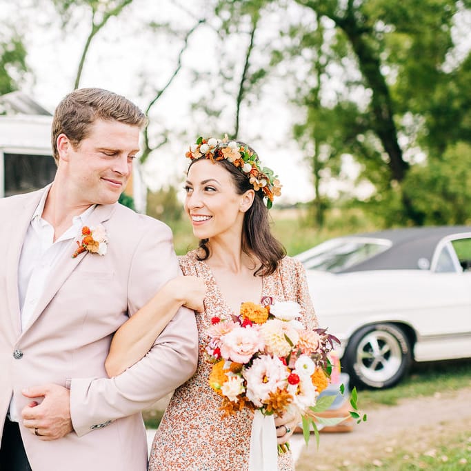 Carnival Inspired Wedding