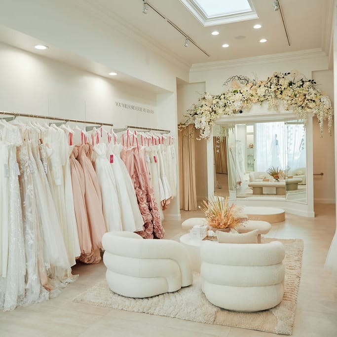 Azazie Studio Opened in Beverly Hills for Custom Brides and Bridesmaids