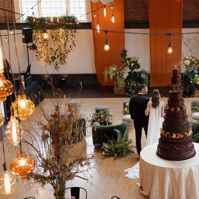 Models pose amidst winning floral design in styled shoot at The Evergreen