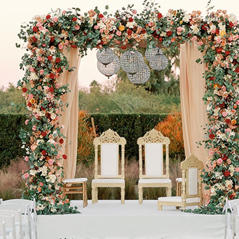 Multicultural Wedding Ceremony Space at Andaz Scottsdale
