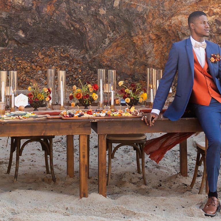 Groom Editorial, Oregon Coast, Sunset, Orange, Yellow, Red, Autumn, Summer, Bold-12-3.jpg
