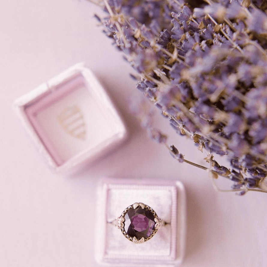 Amethyst Alternative Ring