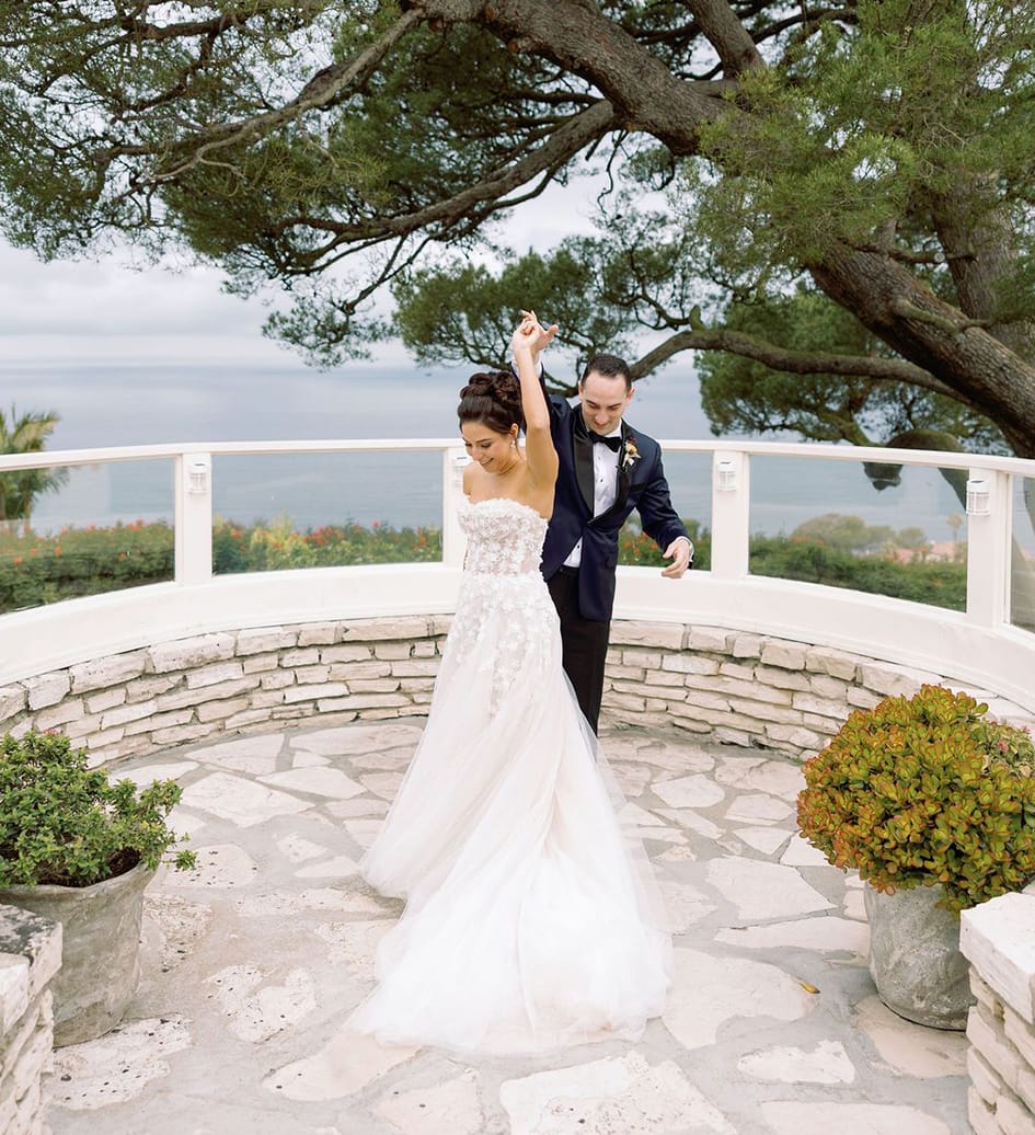 First look wedding