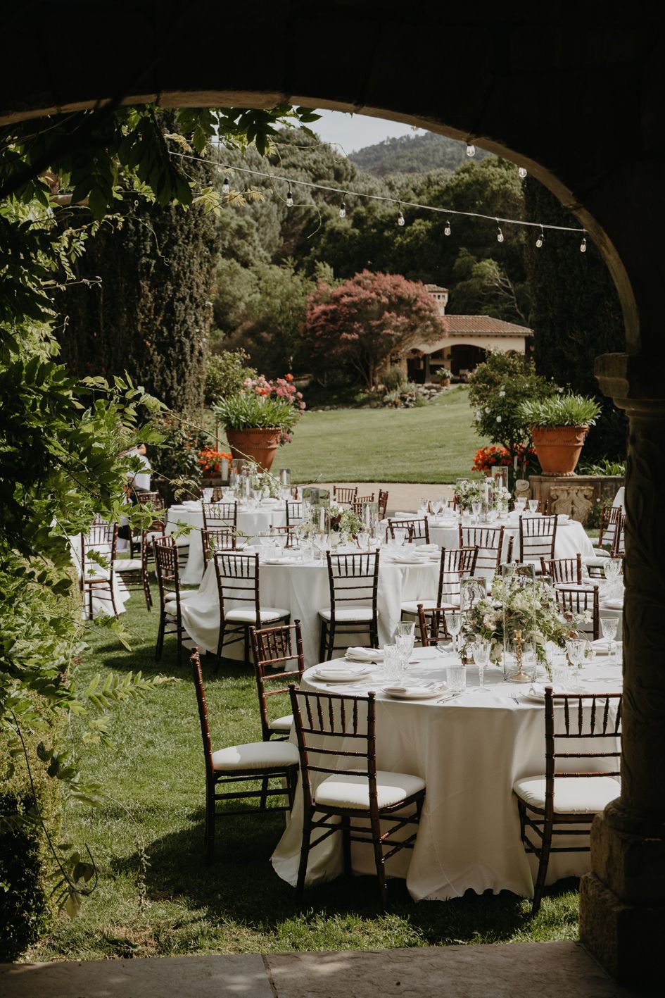 reception outside