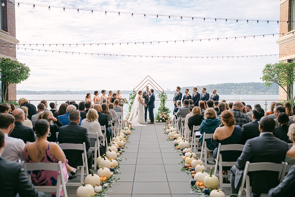 ceremony pumpkin aisle