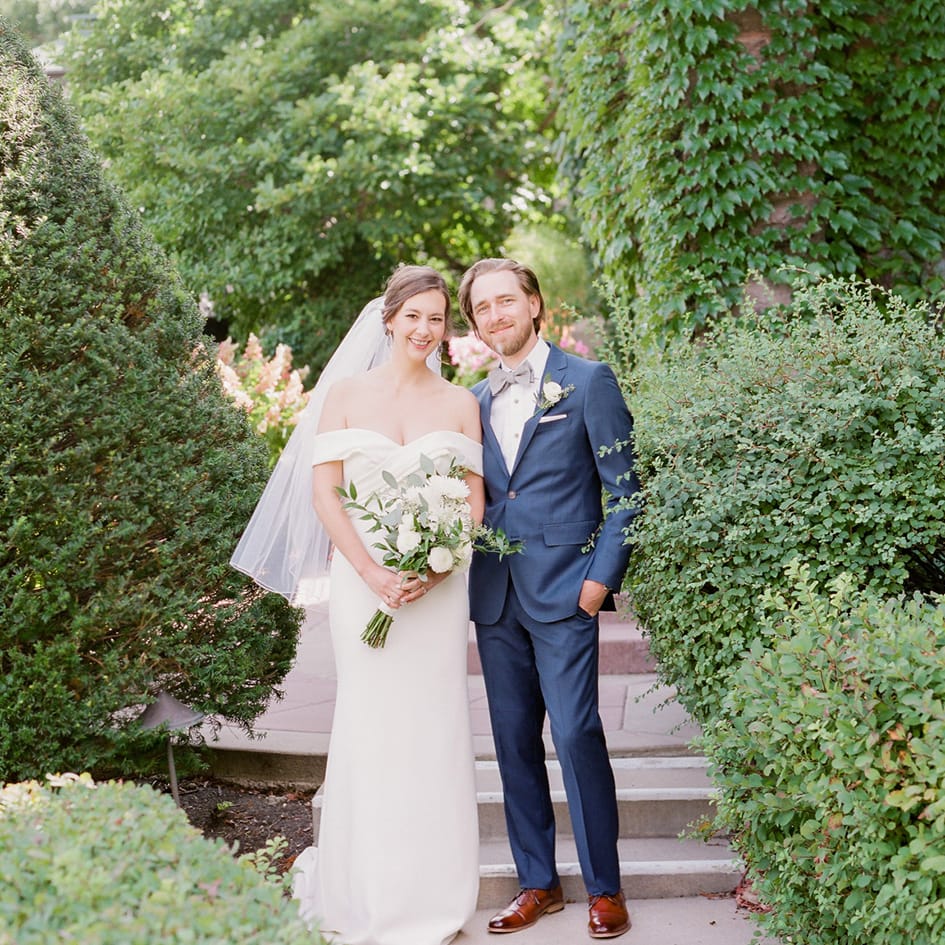 Laura and Patrick wed at Van Dusen Mansion in Minneapolis