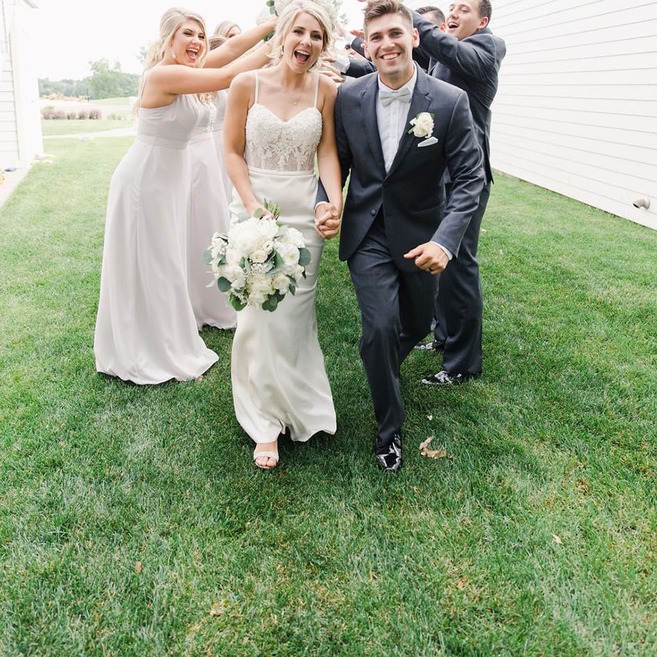 Emilie and Quinten wed at Royal Golf Club