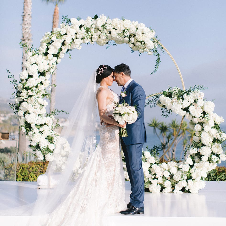 Yvonne and Bijan at Montage Laguna Beach