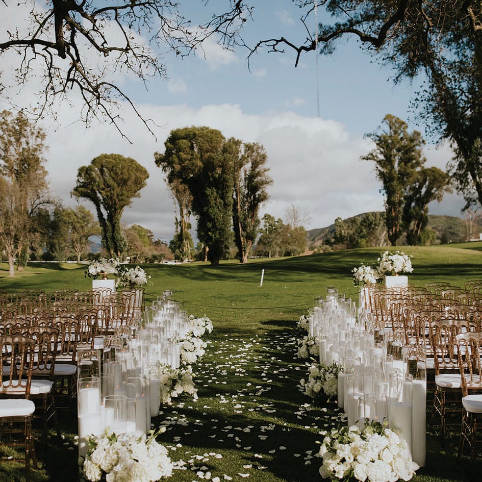 gilded fairy-tale ceremony