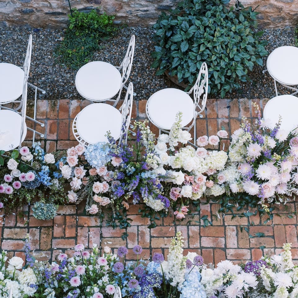 Opulent and Airy Styled Shoot at Silverleaf Country Club featuring Elegant Pastel Florals