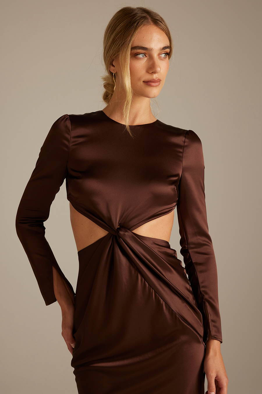 grace loves lace brown dress Just Revealed a New Bridesmaid Collection From a wedding guest
